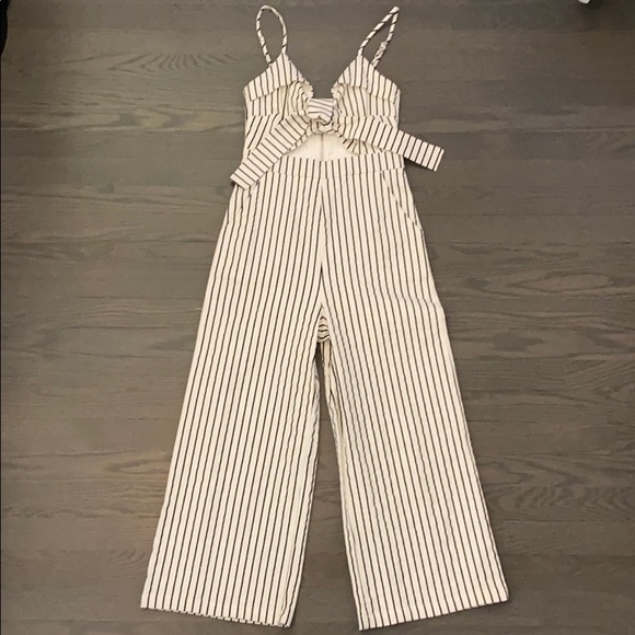 Never worn! Black and White Akira Romper Size S - Picture 1 of 12